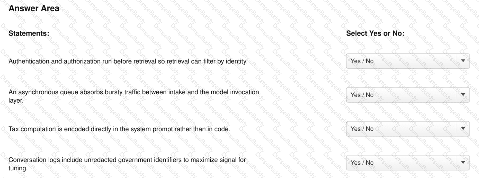 CCAR-P Question 10