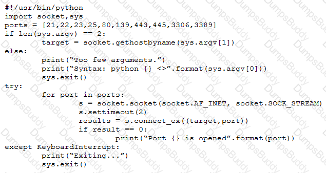PT0-002 Question 8