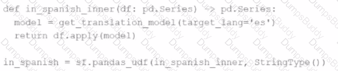 Databricks-Certified-Associate-Developer-for-Apache-Spark-3.5 Question 6