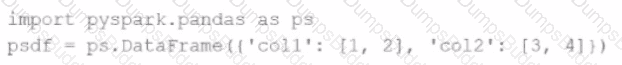 Databricks-Certified-Associate-Developer-for-Apache-Spark-3.5 Question 5