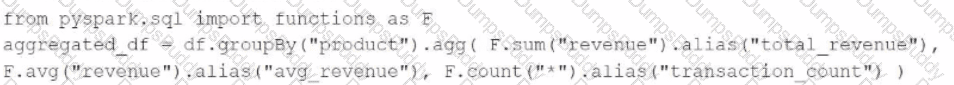 Databricks-Certified-Data-Engineer-Associate Question 5