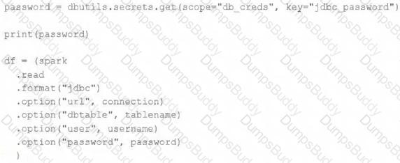 Databricks-Certified-Professional-Data-Engineer Question 5