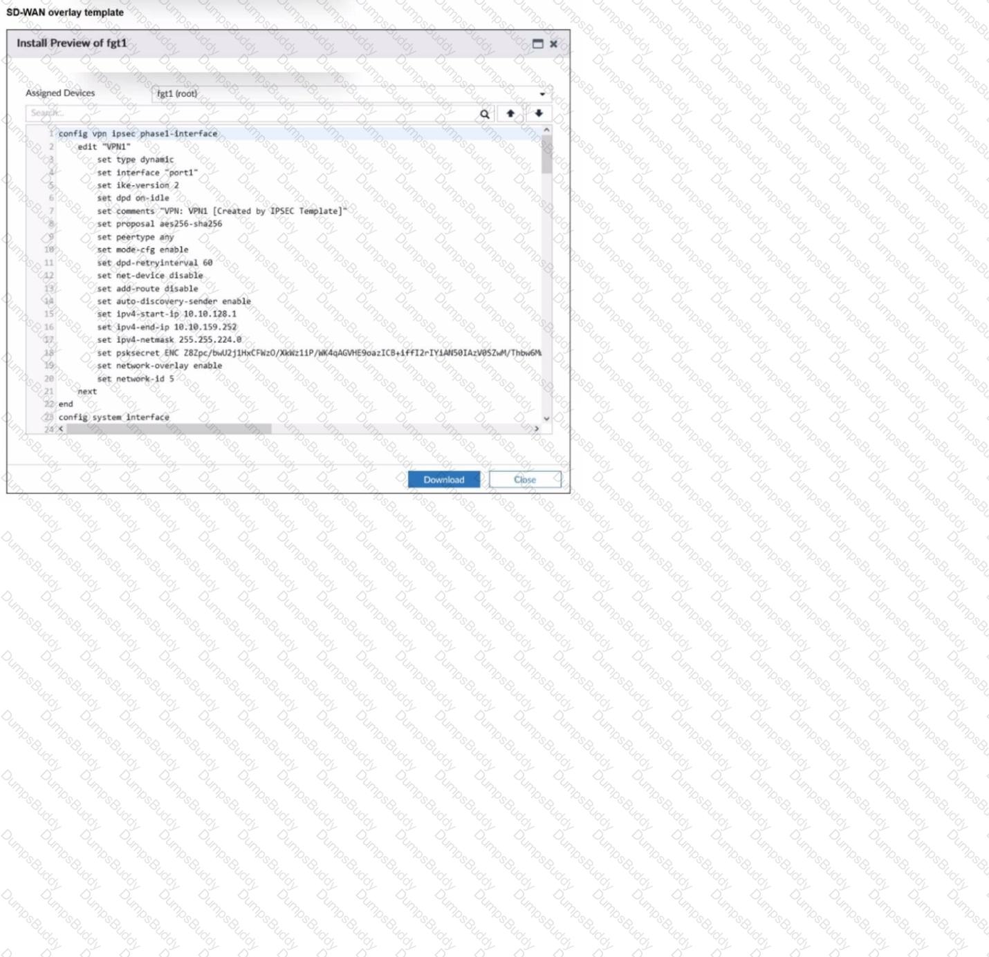 FCSS_SDW_AR-7.4 Question 17