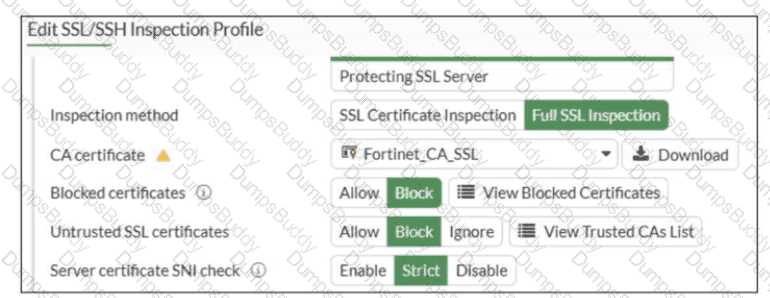 NSE4_FGT_AD-7.6 Question 11