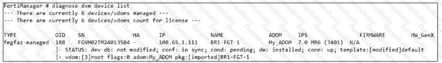 NSE6_FMG_AD-7.6 Question 9