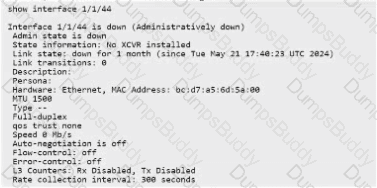 HPE7-A08 Question 13
