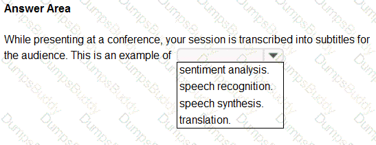 AI-900 Question 63