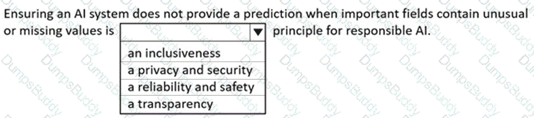 AI-900 Question 29