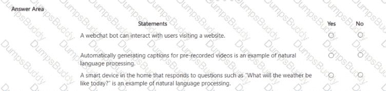 AI-900 Question 16