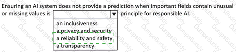 AI-900 Answer 29
