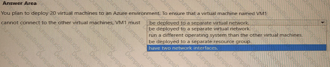 AZ-900 Question 143