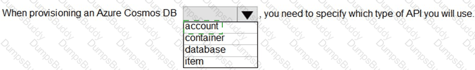 DP-900 Answer 63