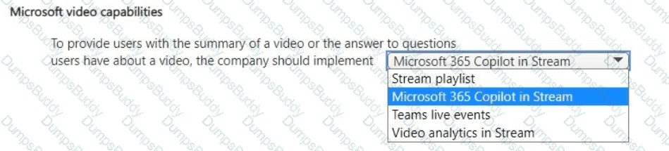 MS-900 Question 102