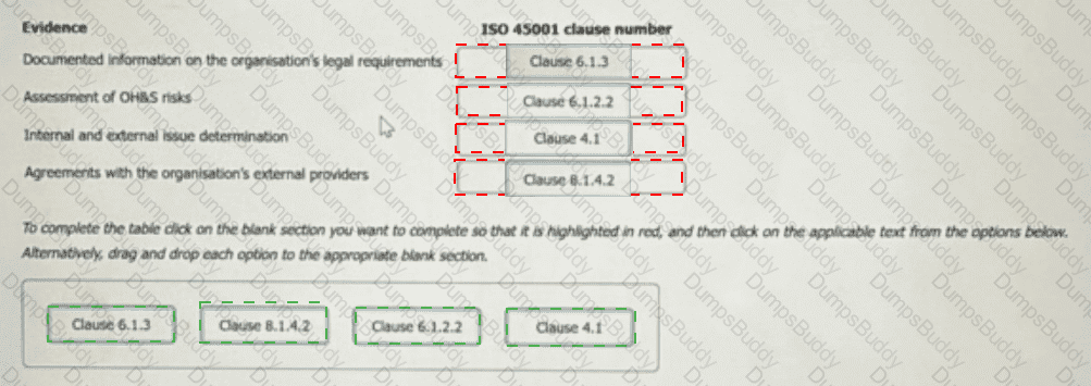 ISO-45001-Lead-Auditor Answer 12