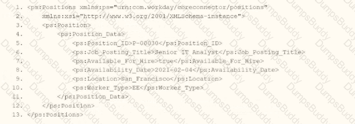 Workday-Pro-Integrations Question 7