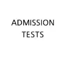 Admission Tests certification